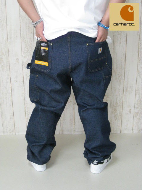 ���礭����������CARHARTT�ʥ����ϡ��ȡˡ�DOUBLE FRONT LOGGER DUNGAREE�ץѥ��