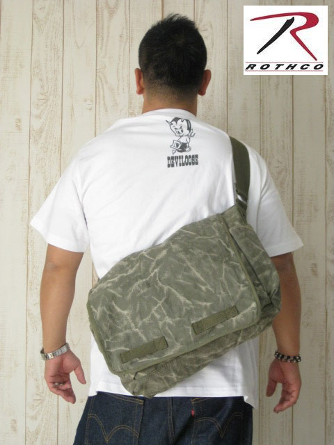 ���礭����������ROTHCO�ʥ������˥�å��󥸥㡼�Хå� STONE WASHED